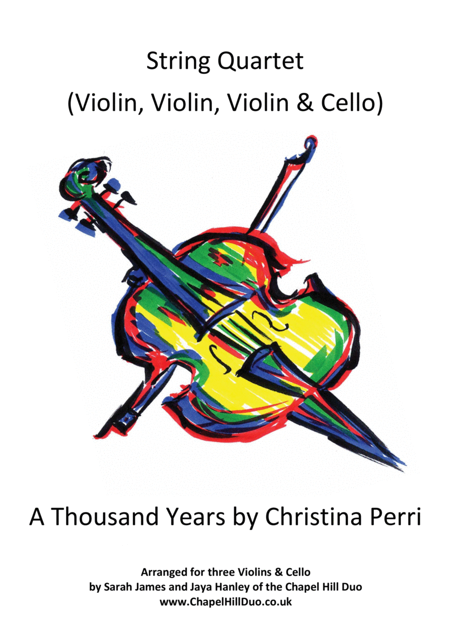 A Thousand Years String Quartet scores gallery preview page 1