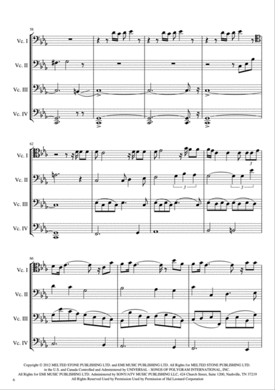 Skyfall Small Ensemble scores gallery preview page 6