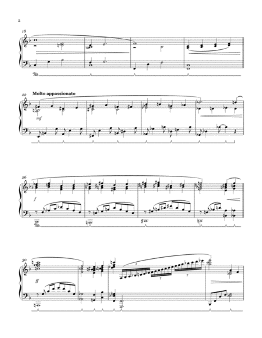 A Melodie For Marjorie A Melodie For Marjorie Piano Solo scores gallery preview page 2