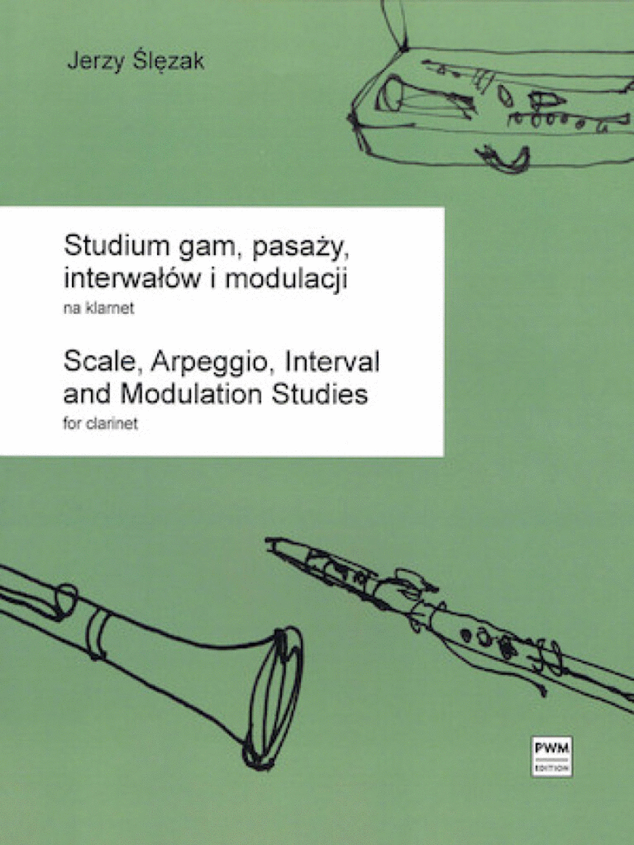 Scale, Arpeggio, Interval and Modulation Studies Clarinet Solo scores gallery preview page 1