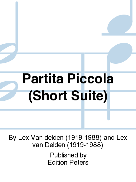 Partita Piccola (Short Suite)  Sheet Music