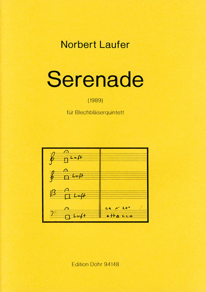 Serenade für Blechbläserquintett (1989)
