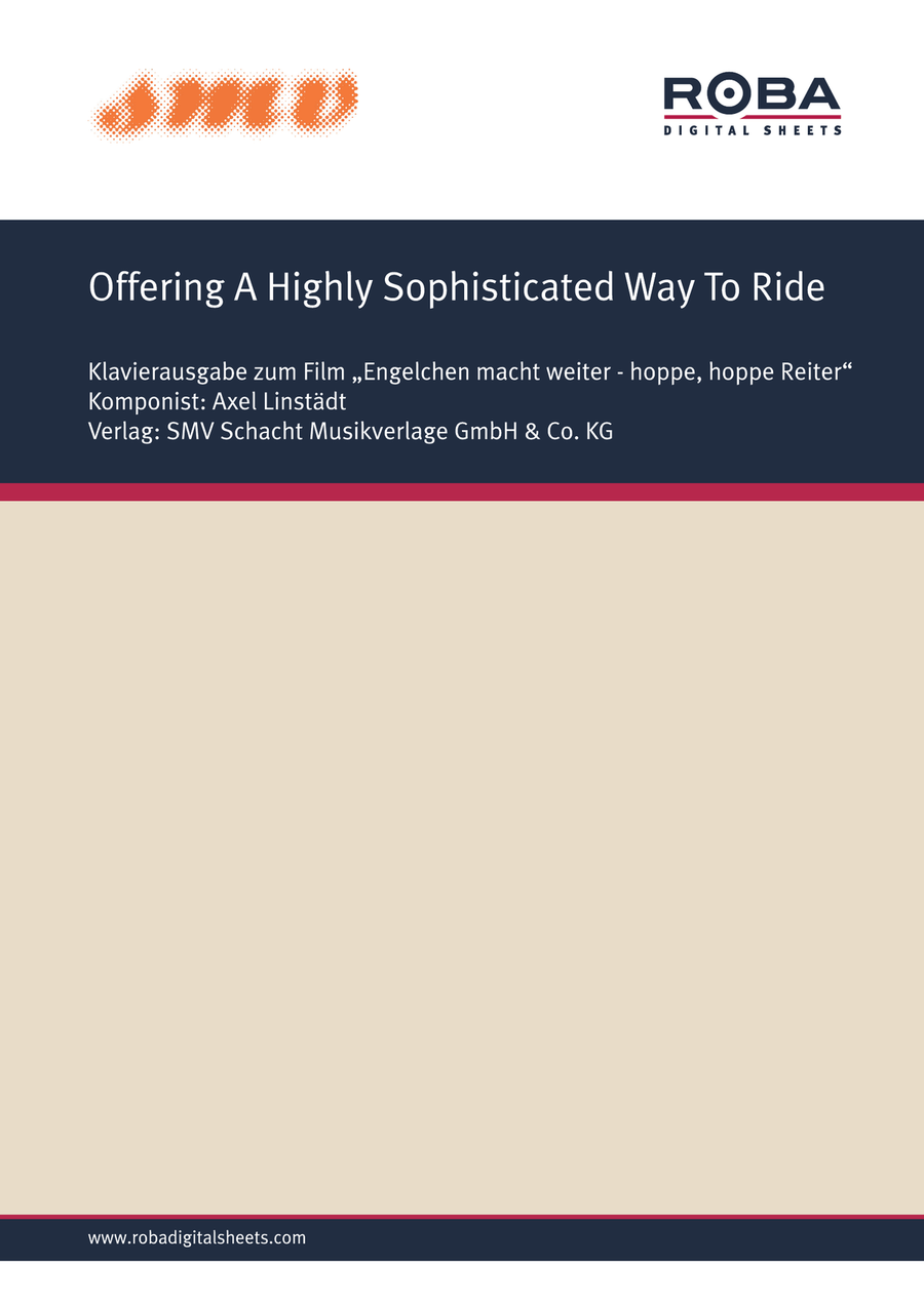 Offering A Highly Sophisticated Way To Ride