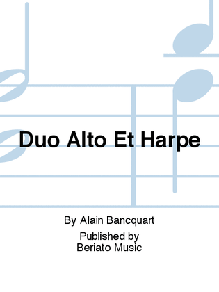 Duo Alto Et Harpe