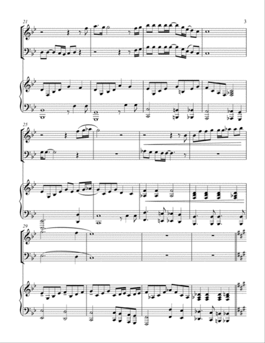 Bohemian Rhapsody Piano scores gallery preview page 4