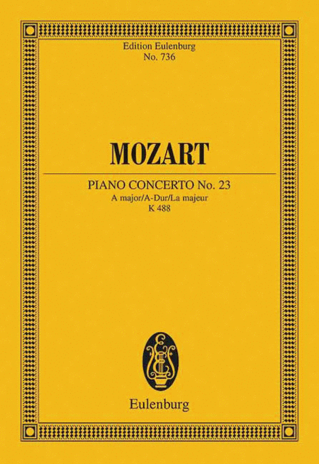 Piano Concerto No. 23, K. 488