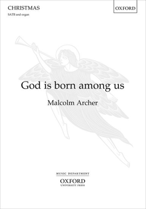 Book cover for God is born among us