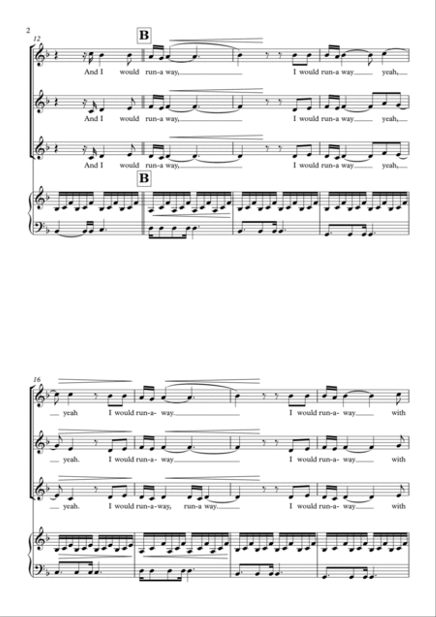 Runaway SSA scores gallery preview page 2