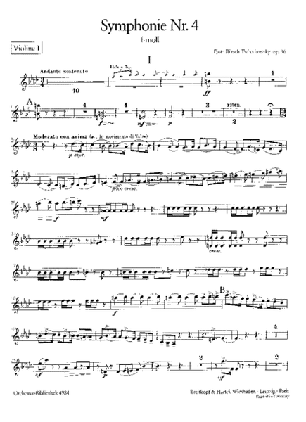 Symphony No. 4 in F minor Op. 36