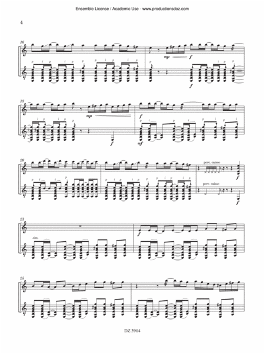Féérique Féérique Classical Guitar scores gallery preview page 4