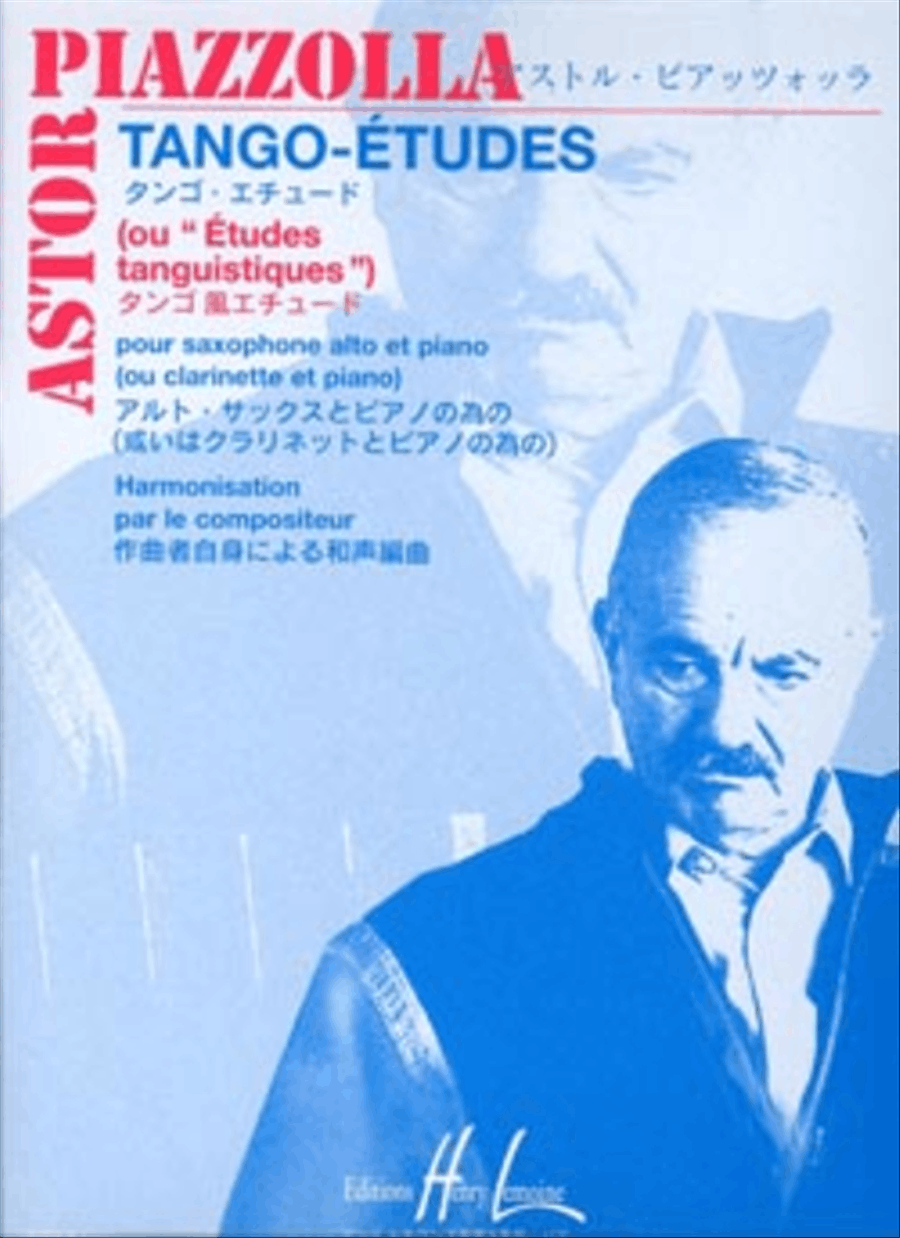 Tango - Etudes (6) ou Etudes tanguistiques Clarinet scores gallery preview page 1