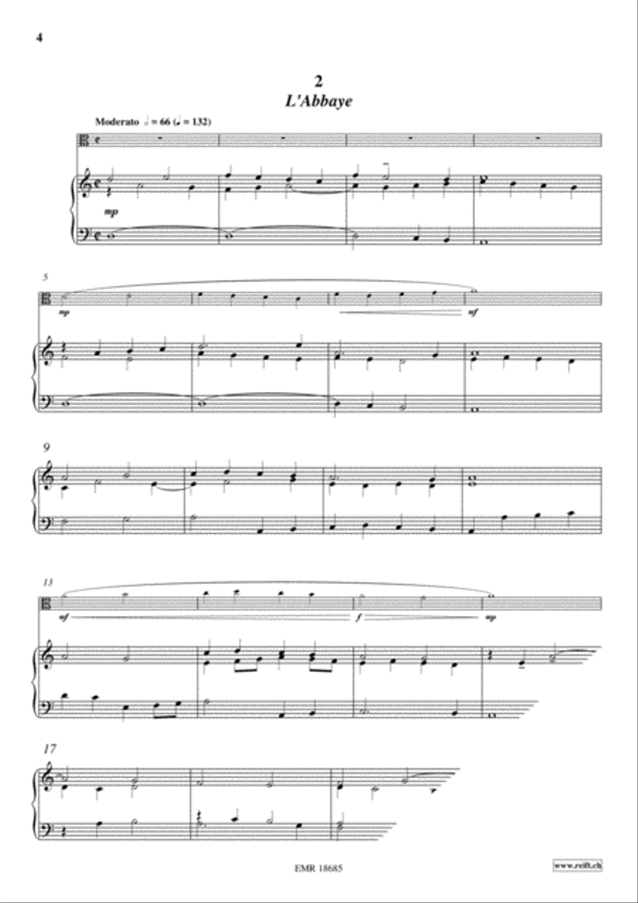 Au Fil Du Temps Viola scores gallery preview page 5