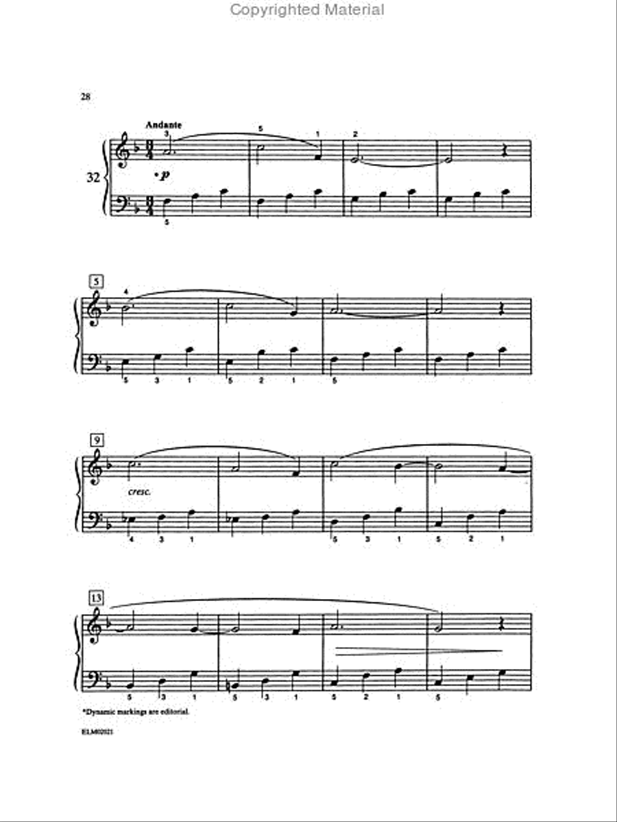 Gurlitt Book 2 - The First Steps of the Young Pianist, Opus 82 Piano Solo scores gallery preview page 3