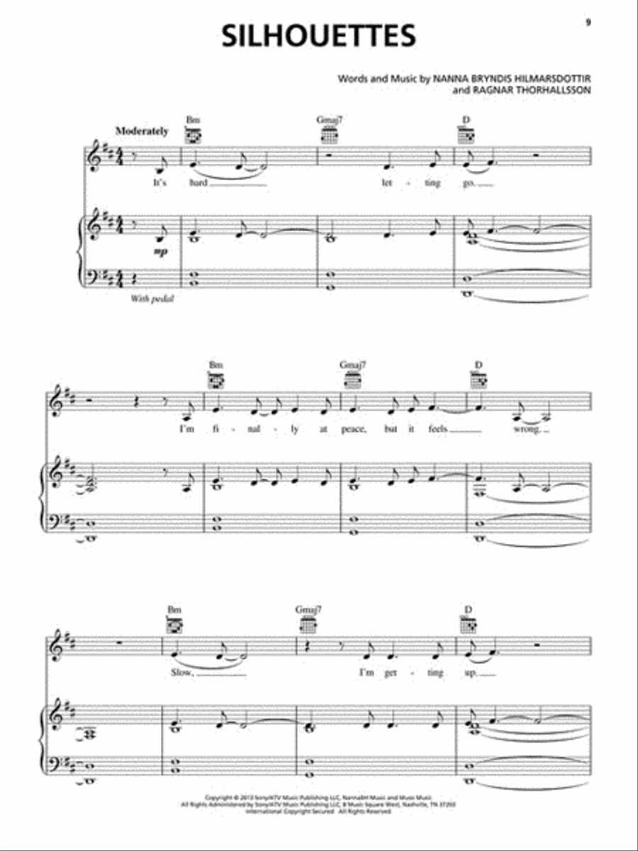 The Hunger Games: Catching Fire Piano, Vocal, Guitar scores gallery preview page 4