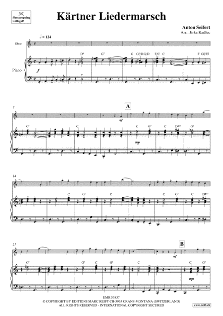 Karntner Liedermarsch Karntner Liedermarsch Piano Accompaniment scores gallery preview page 4