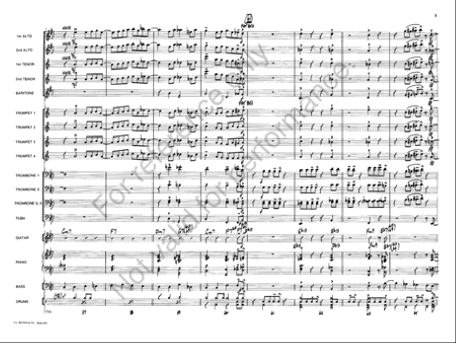 Blue Bones Blue Bones Jazz Ensemble scores gallery preview page 10