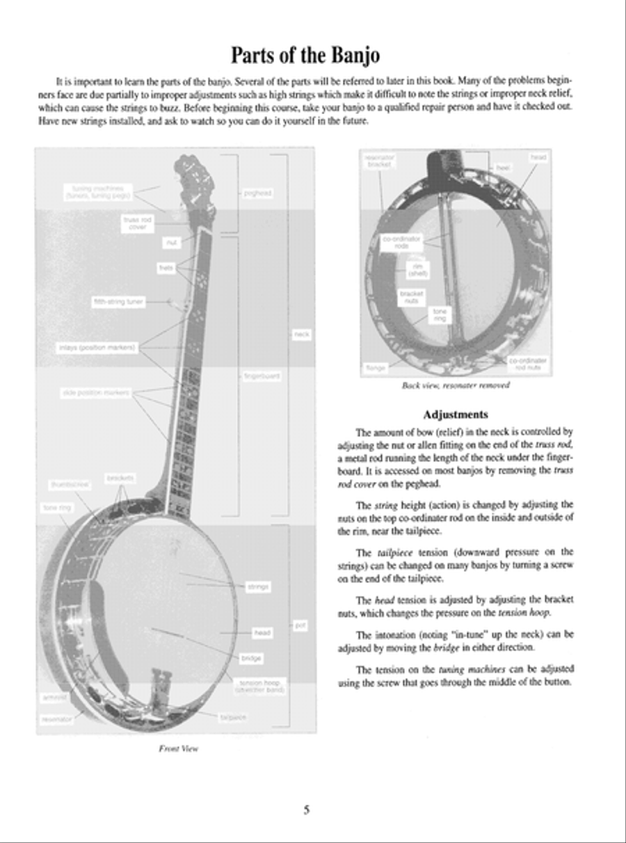 First Lessons Banjo Banjo scores gallery preview page 6