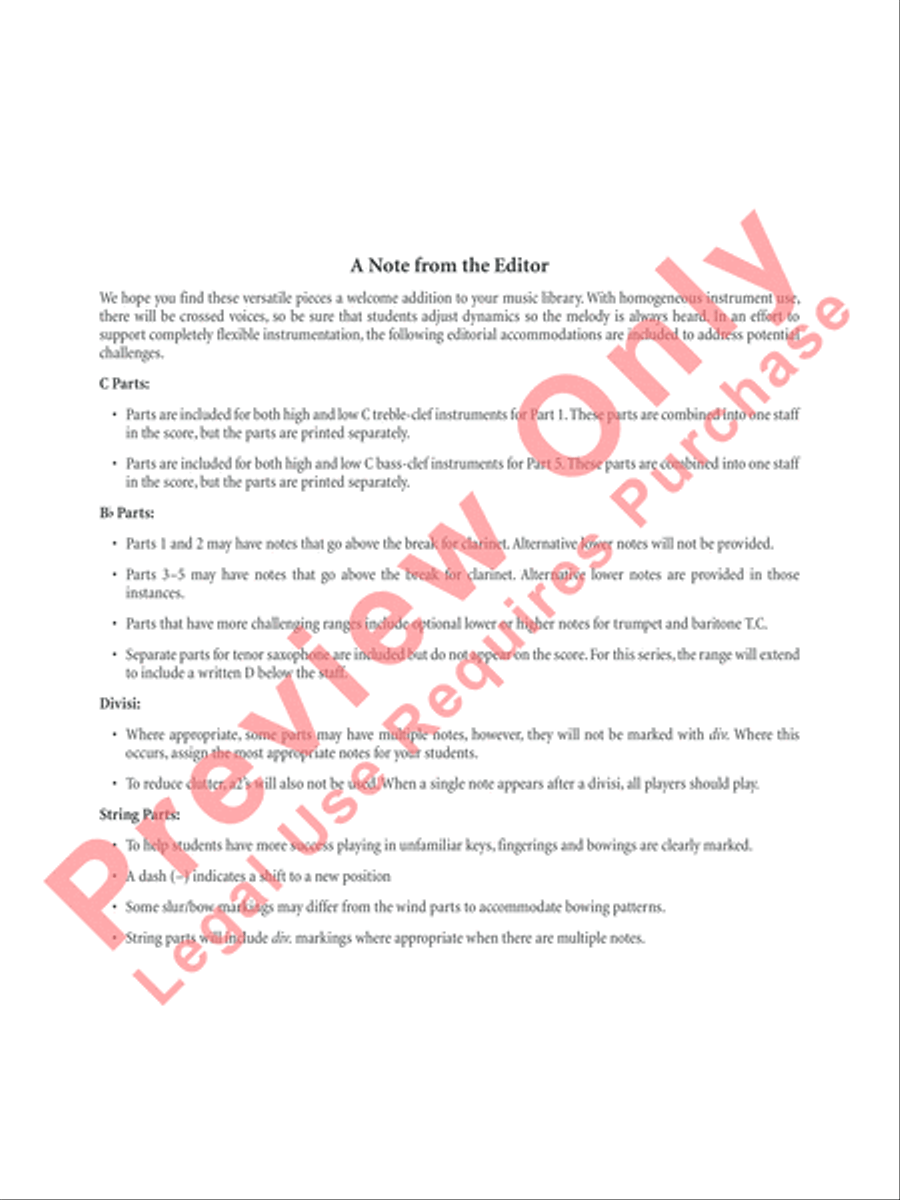 Flamingo Road Flamingo Road Concert Band scores gallery preview page 3