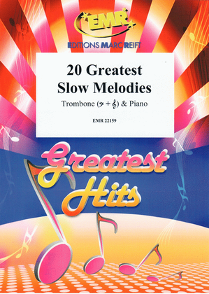 Book cover for 20 Greatest Slow Melodies