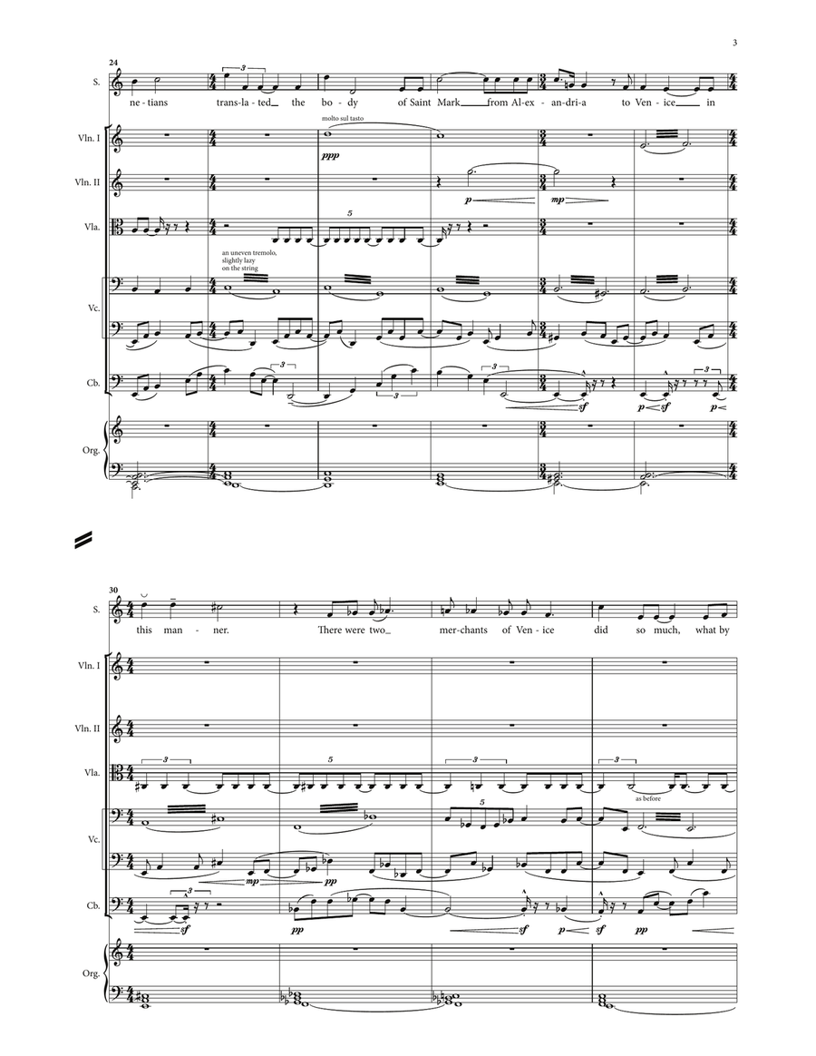 Land In An Isle (Score) Percussion Ensemble scores gallery preview page 3