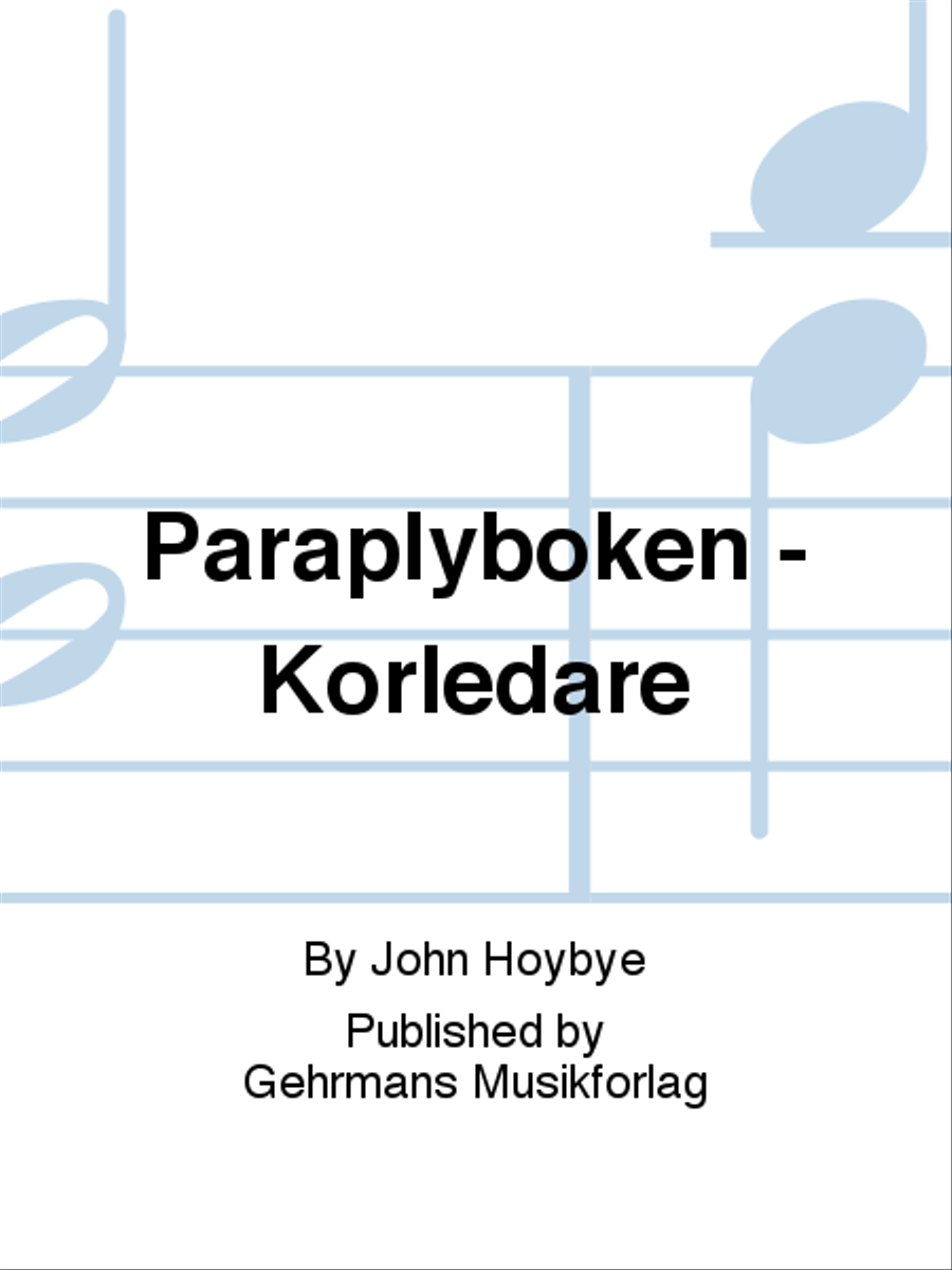 Paraplyboken - Korledare Paraplyboken - Korledare SA scores gallery preview page 1