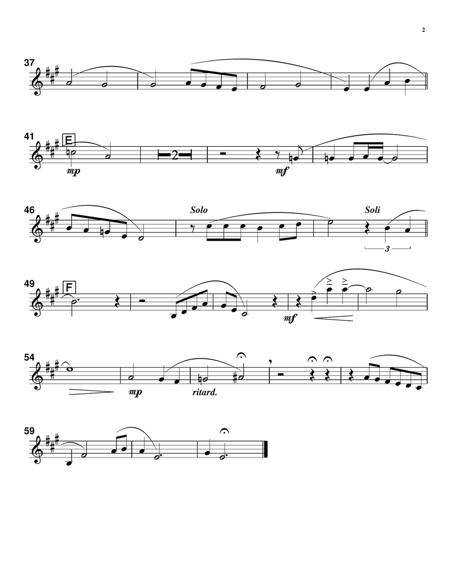 Merry Christmas, Darling Jazz Ensemble scores gallery preview page 5