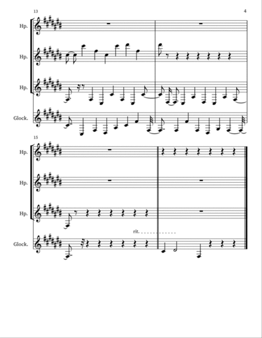 Aabragala Small Ensemble scores gallery preview page 4
