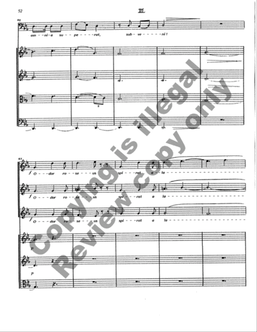 Cantata Rustica (Full/Choral Score) Choir scores gallery preview page 129