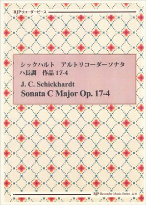 Book cover for Sonata C Major, Op. 17-4