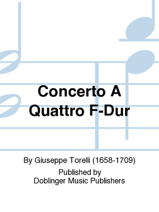 Concerto a quattro F-Dur