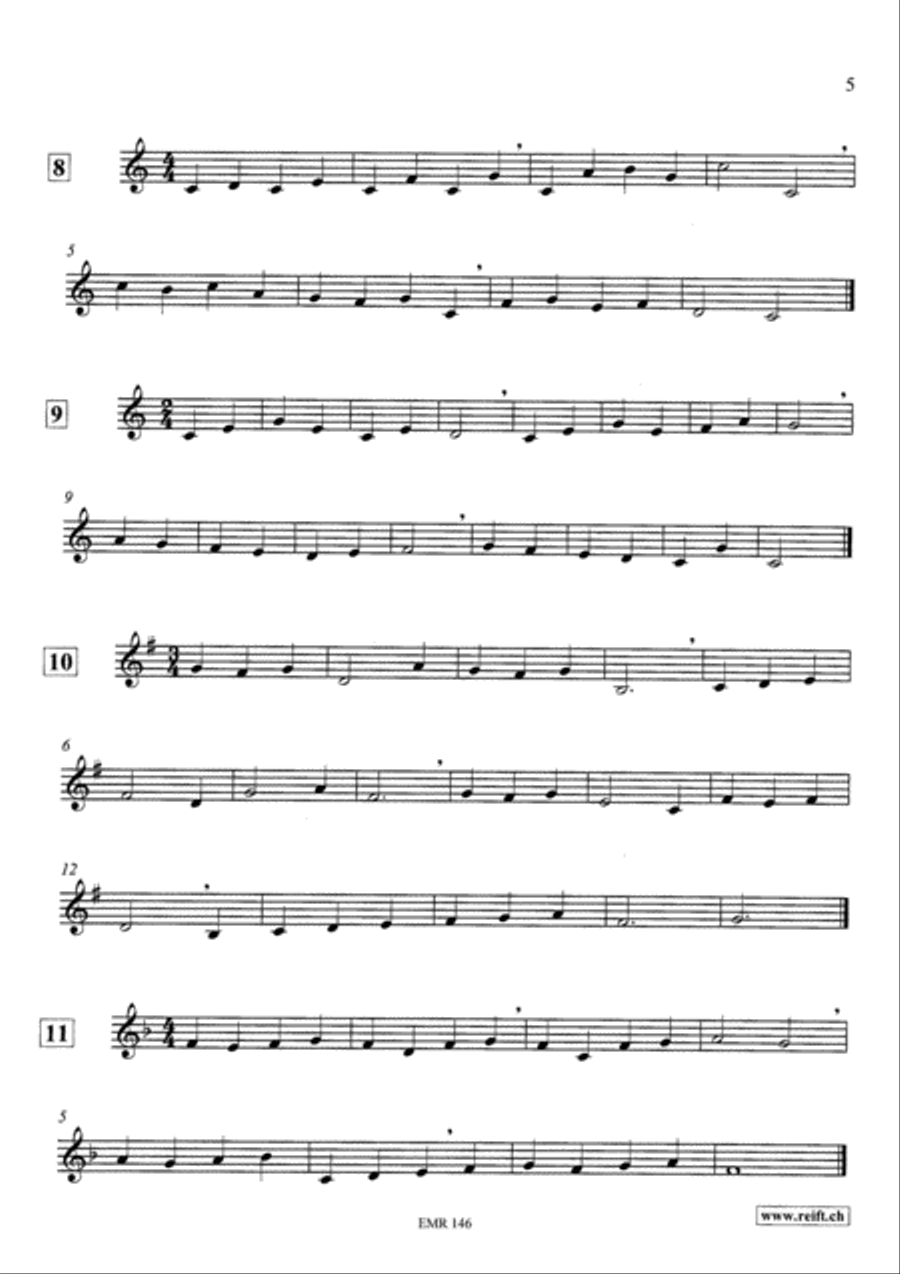 Technical & Melodic Studies Vol. 1 Trumpet scores gallery preview page 5