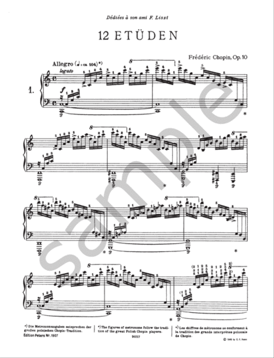 Etudes for Piano Piano Method scores gallery preview page 4