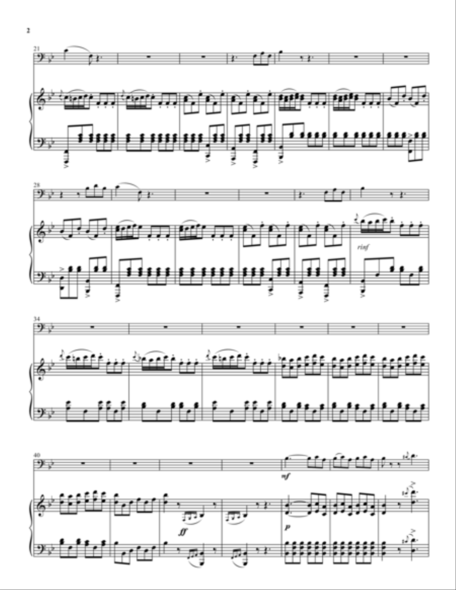 Largo al Factotum Euphonium scores gallery preview page 2