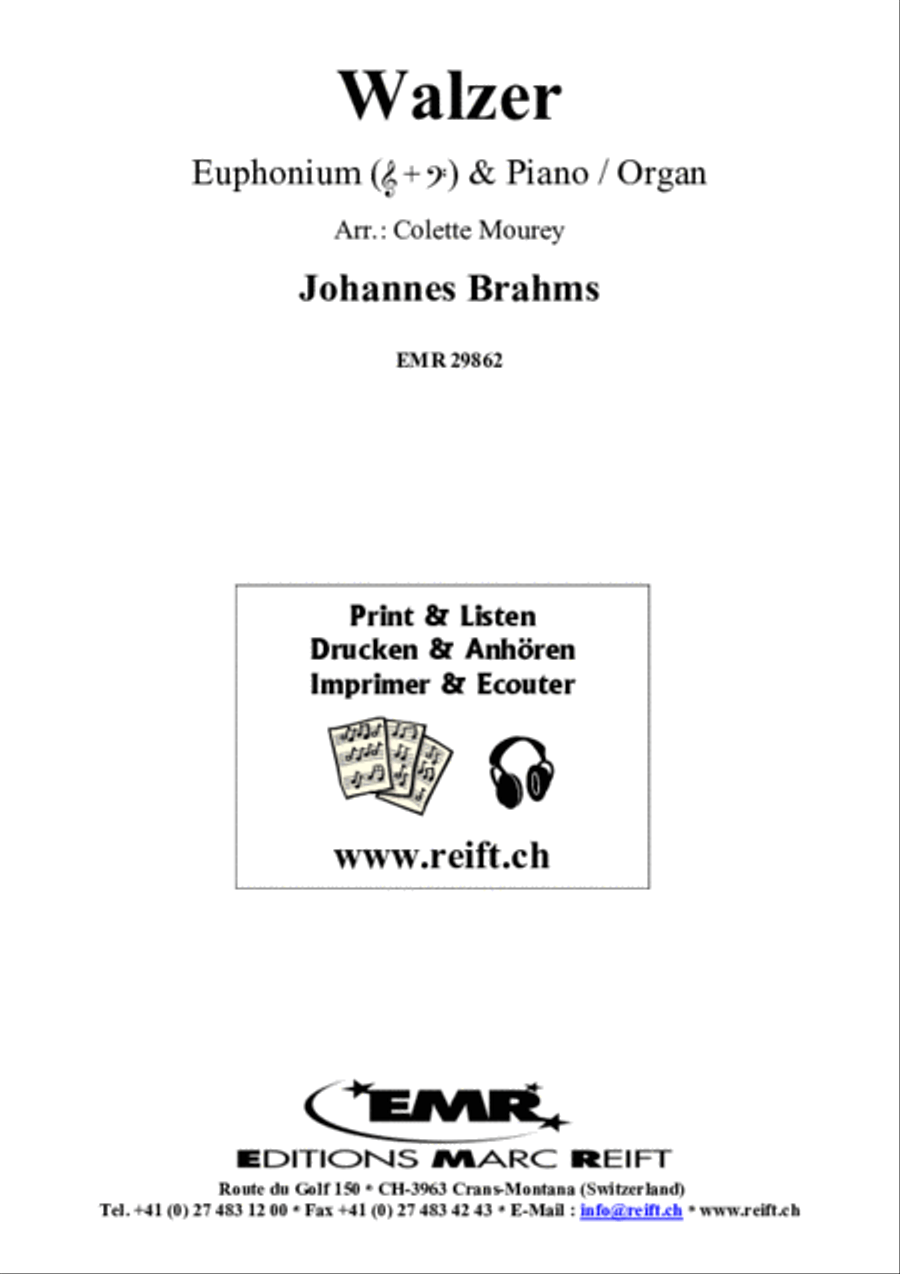 Walzer Walzer Euphonium scores gallery preview page 2