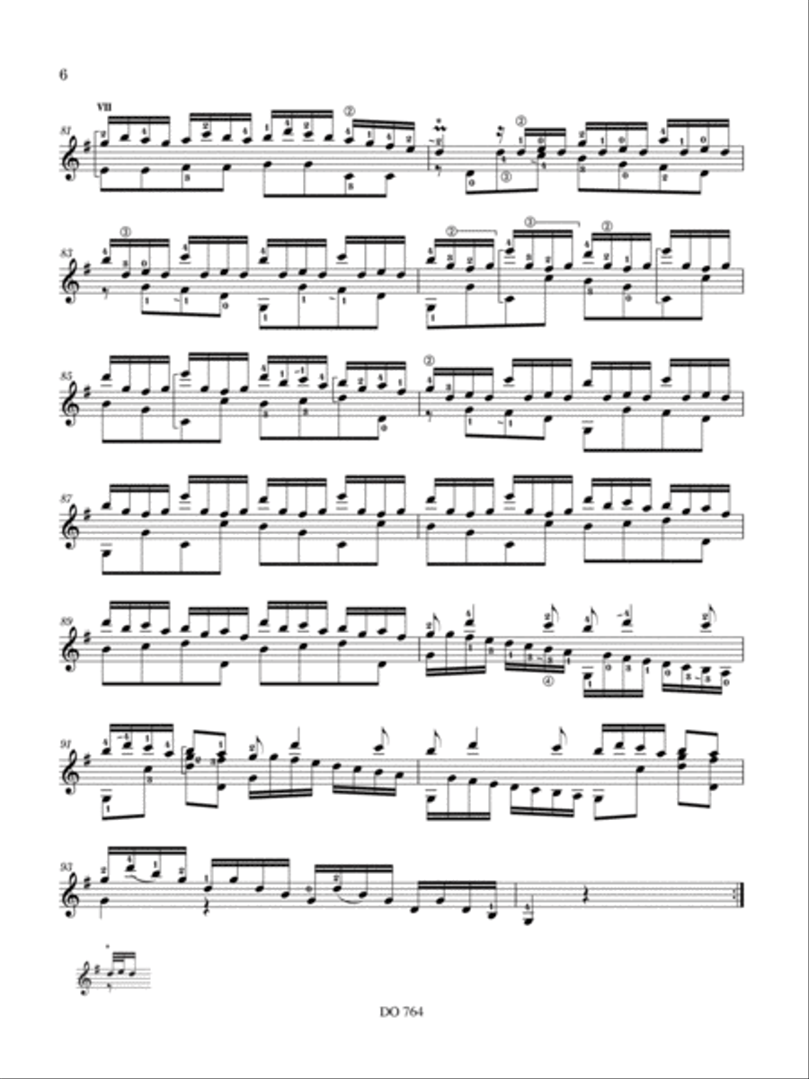 2 Sonates, vol. 4, K. 162, 555 Classical Guitar scores gallery preview page 6