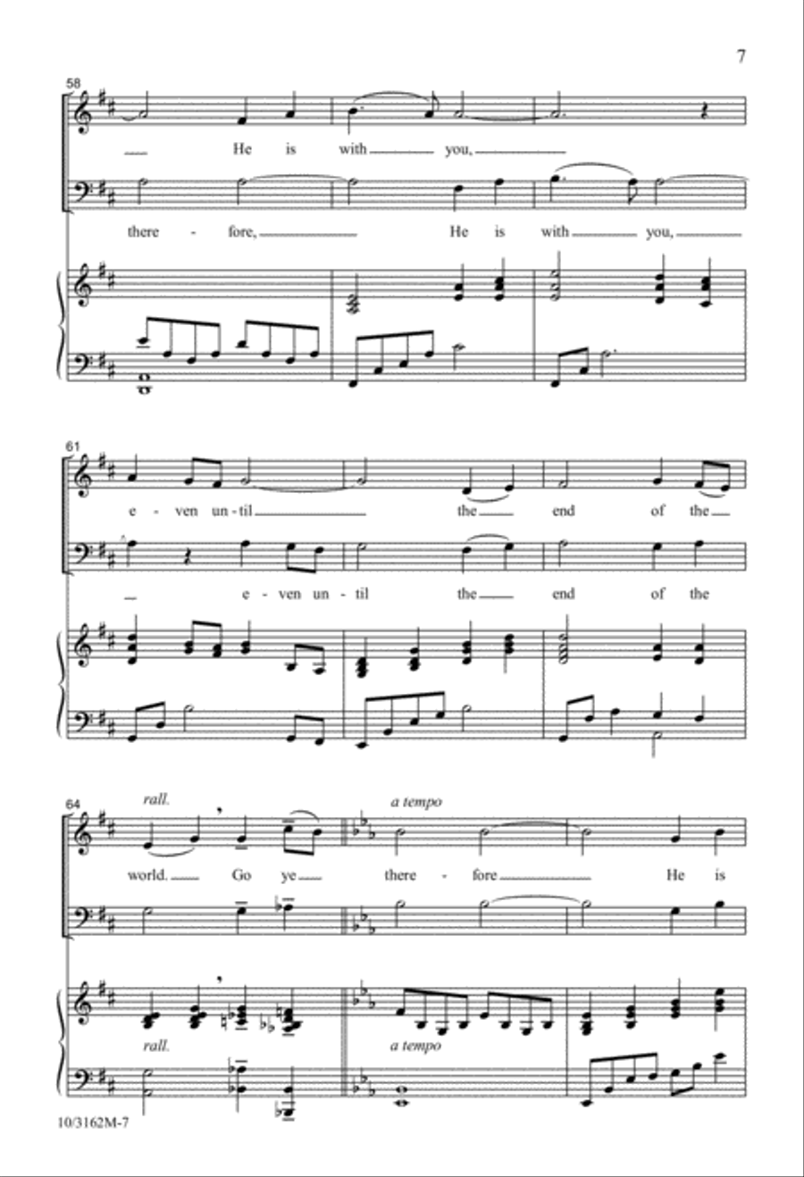 Go Ye, Therefore 2-Part scores gallery preview page 7