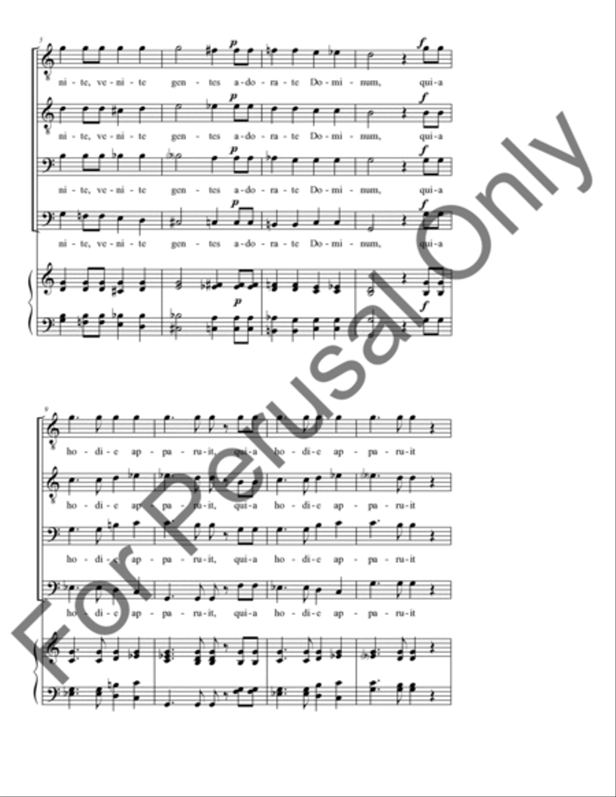 Three Graduals TTBB scores gallery preview page 8