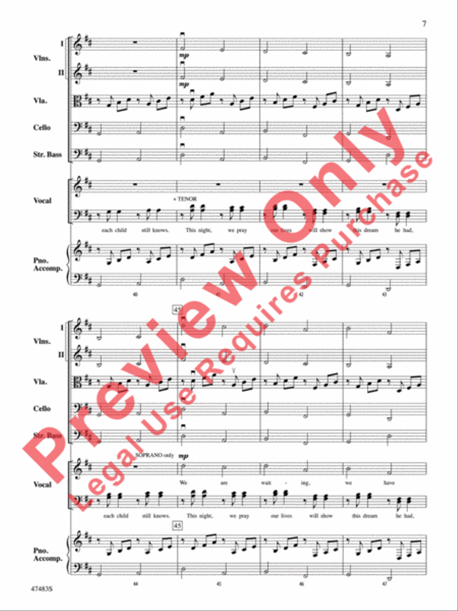 Christmas Canon Christmas Canon String Orchestra scores gallery preview page 8