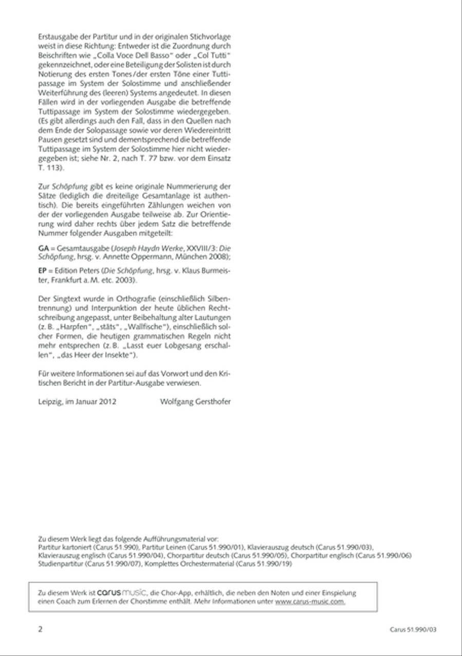 The Creation (Die Schopfung) The Creation (Die Schopfung) 4-Part scores gallery preview page 5
