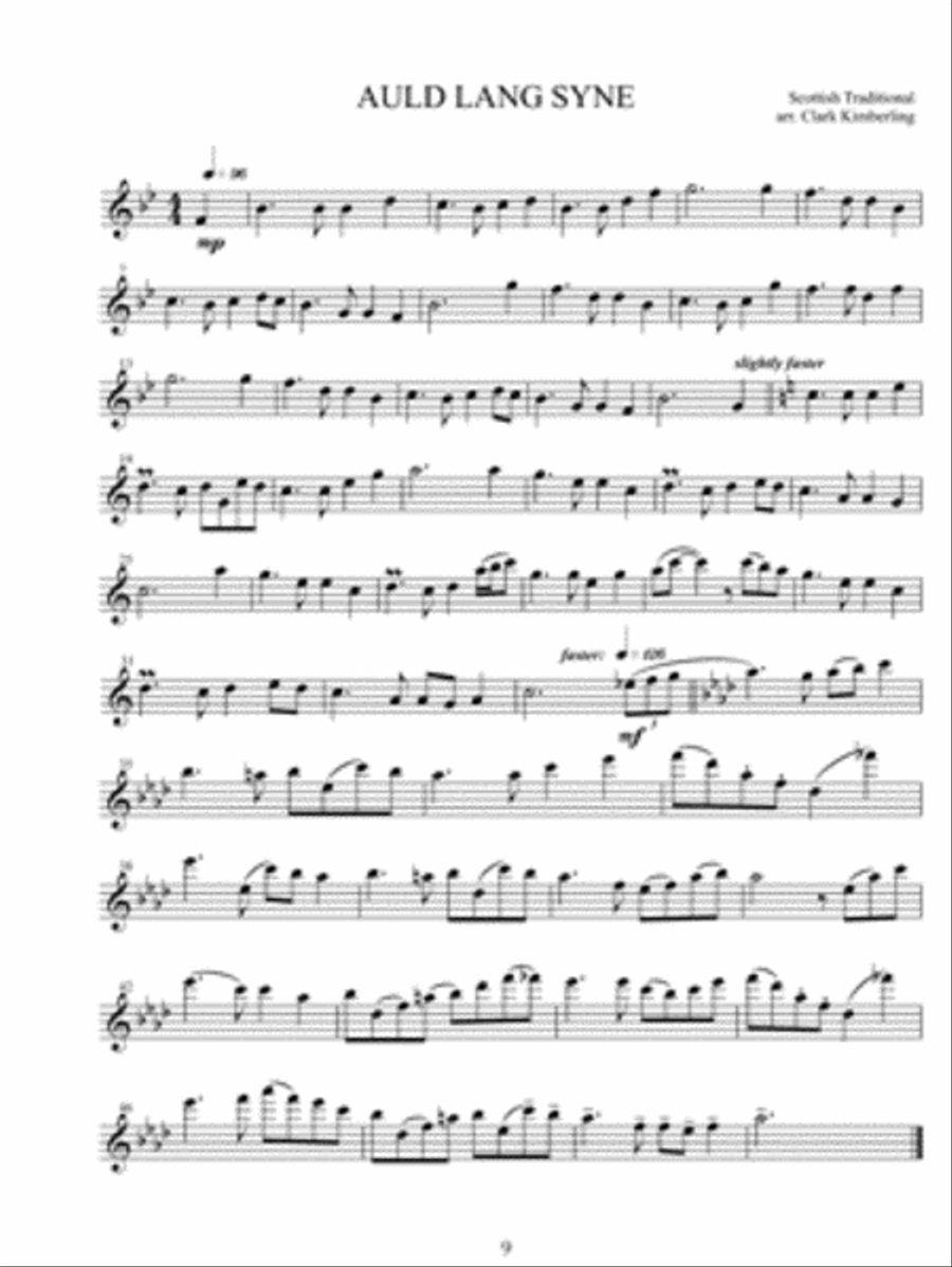 Solos for Flute, Collection 6: British Melodies Flute Solo scores gallery preview page 4