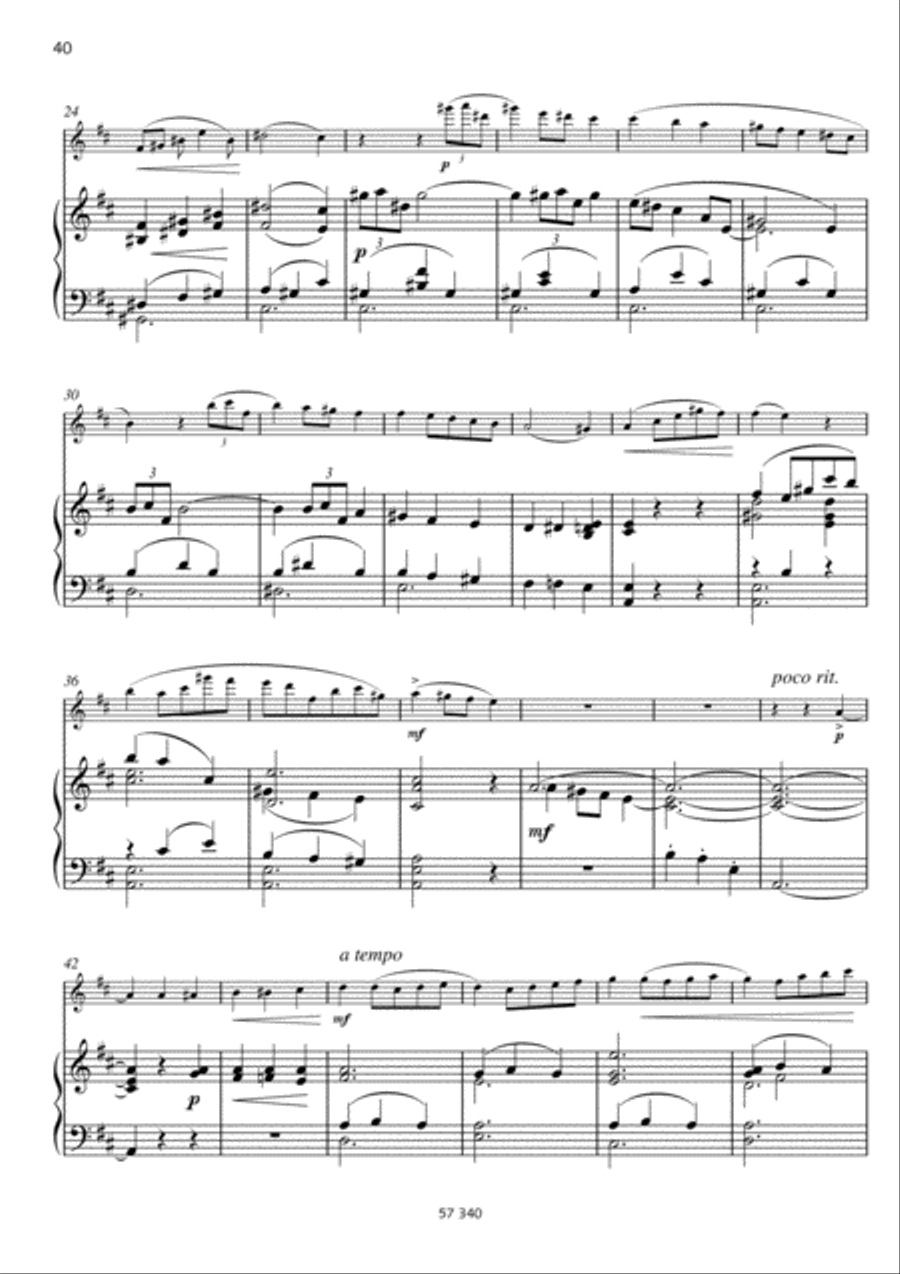 Scherzetto Flute Solo scores gallery preview page 2