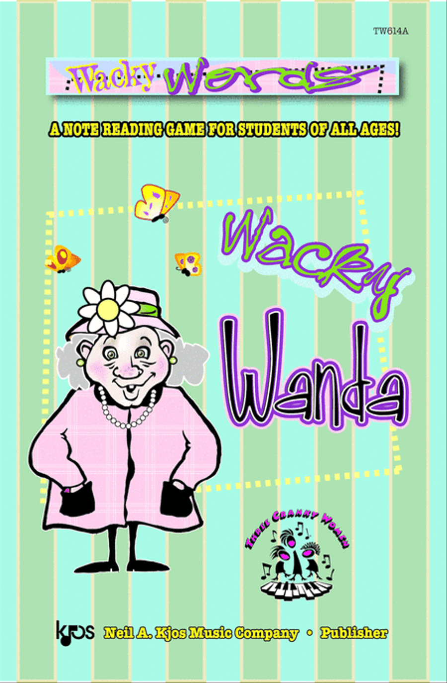 Wacky Words starring Wanda (Jumbo Size) Easy Piano scores gallery preview page 1