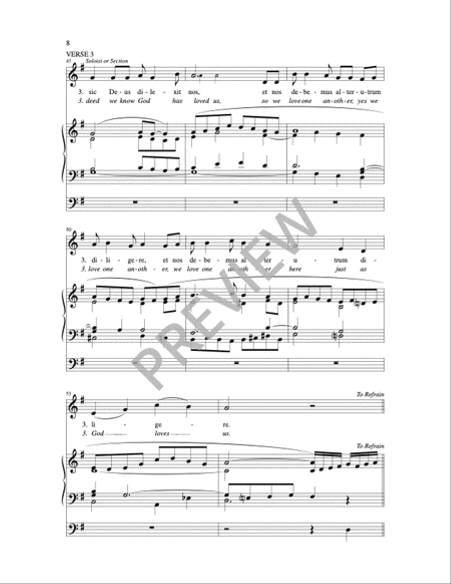 Deus Caritas Est 4-Part scores gallery preview page 16