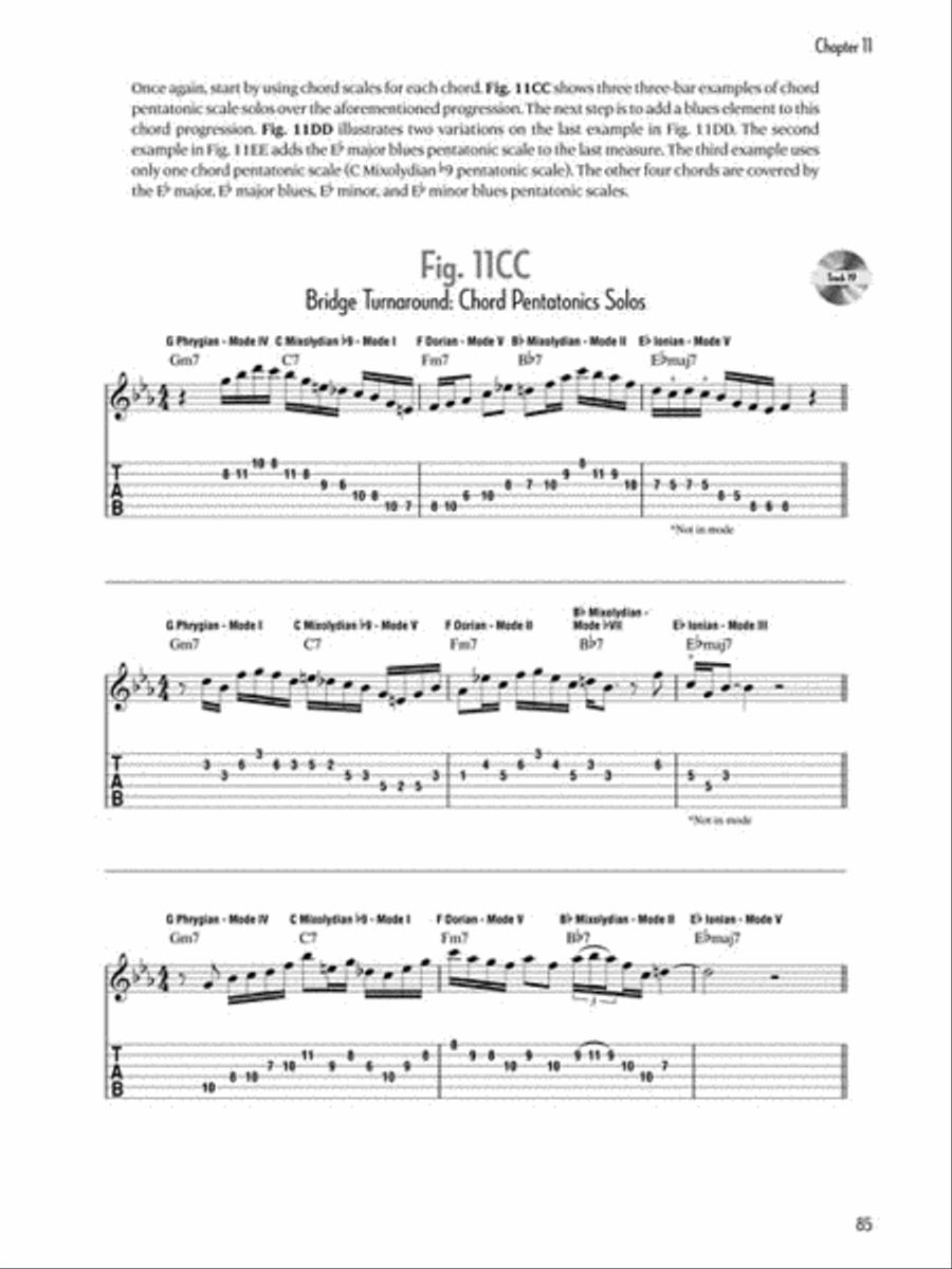 Jazz Guitar Soloing Concepts Electric Guitar scores gallery preview page 5