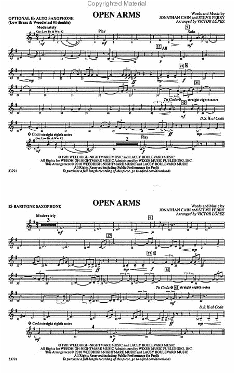 Open Arms Marching Band scores gallery preview page 4