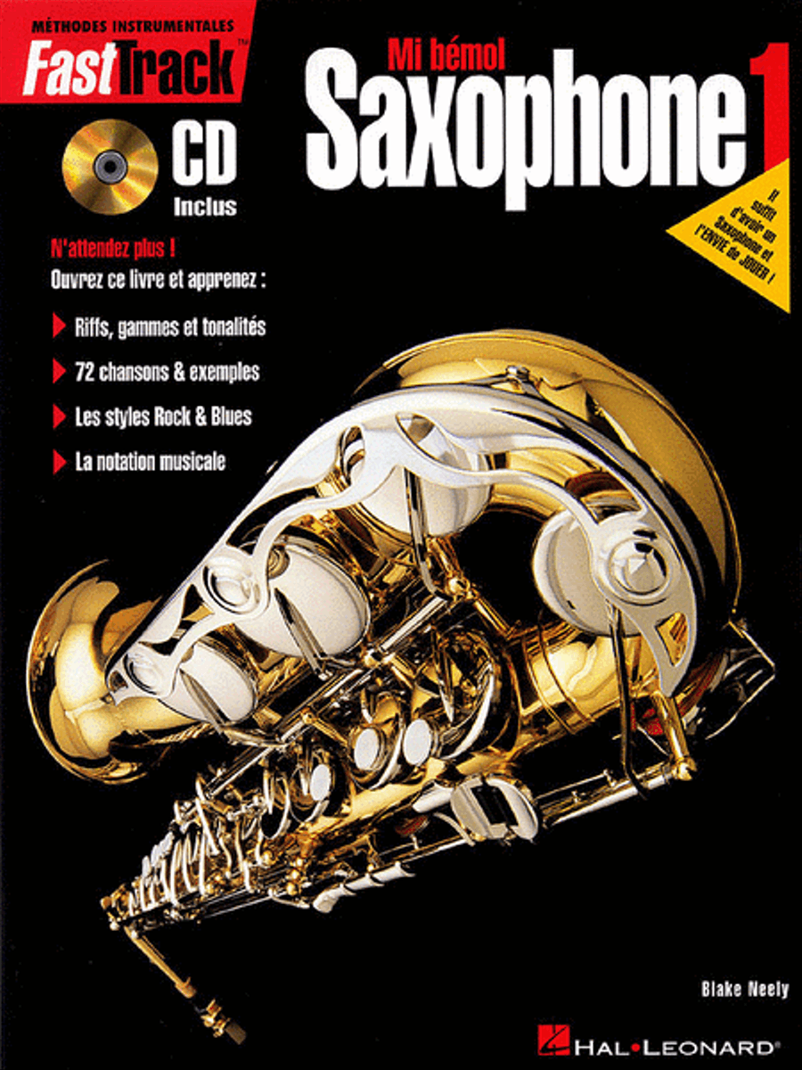 FastTrack Alto Saxophone Method - Book 1 - French Edition Alto Saxophone - Sheet Music