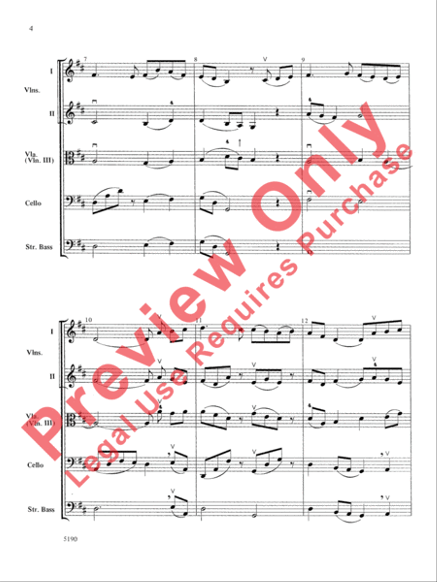 Danny Boy Danny Boy String Orchestra scores gallery preview page 5