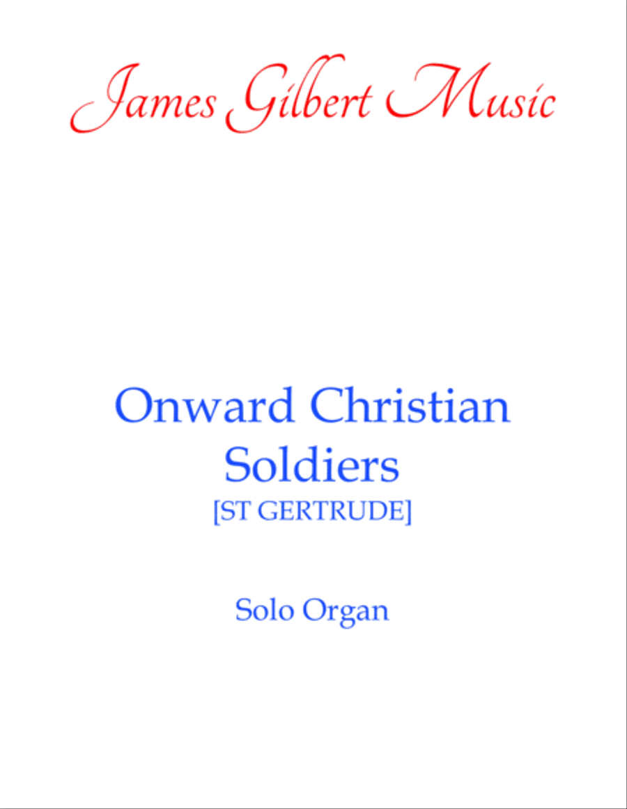 Onward, Christian Soldiers Organ Solo scores gallery preview page 1