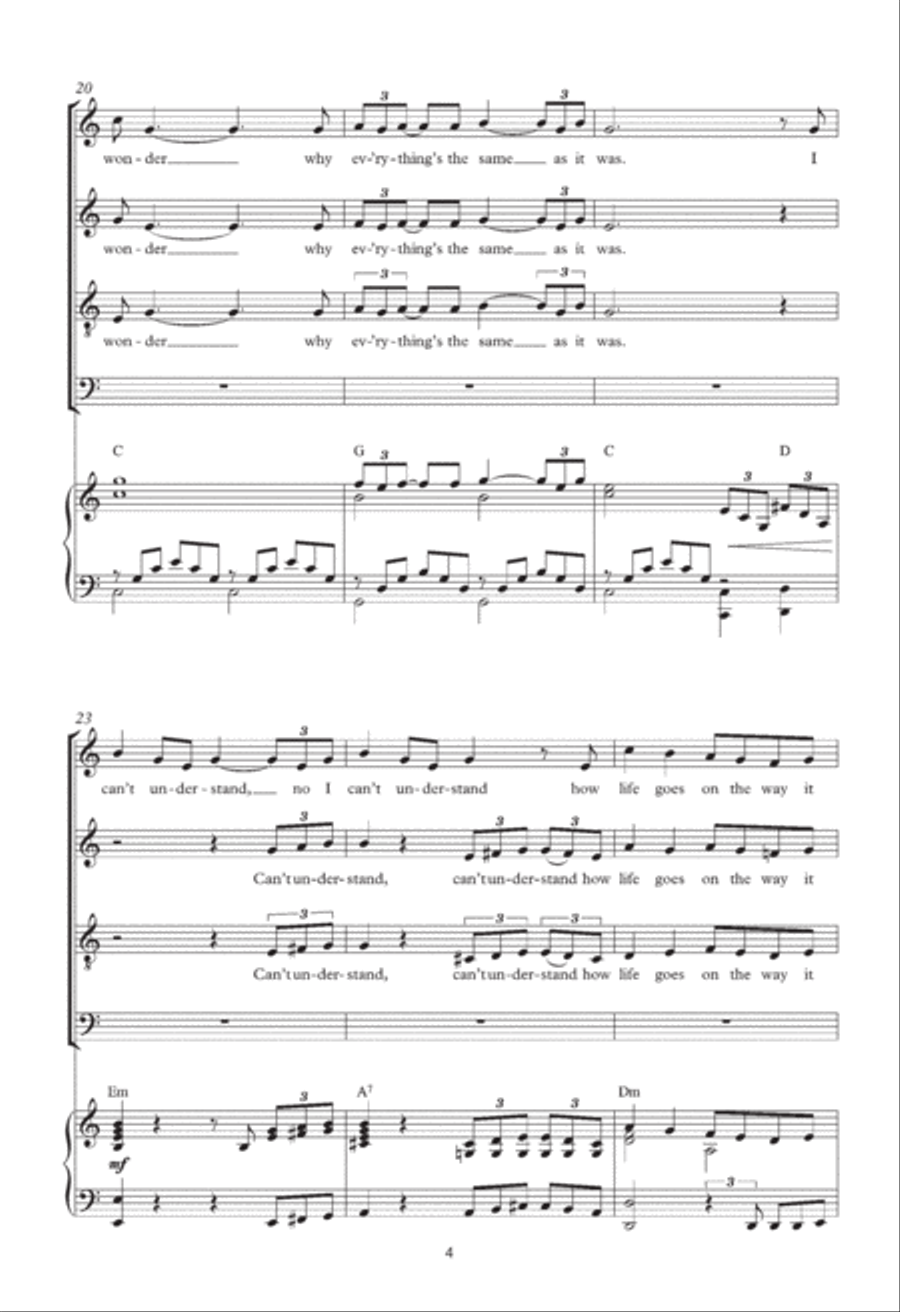 The End Of The World (Arr. Thomas Lydon) Choir scores gallery preview page 4