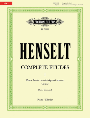 Book cover for Complete Etudes I